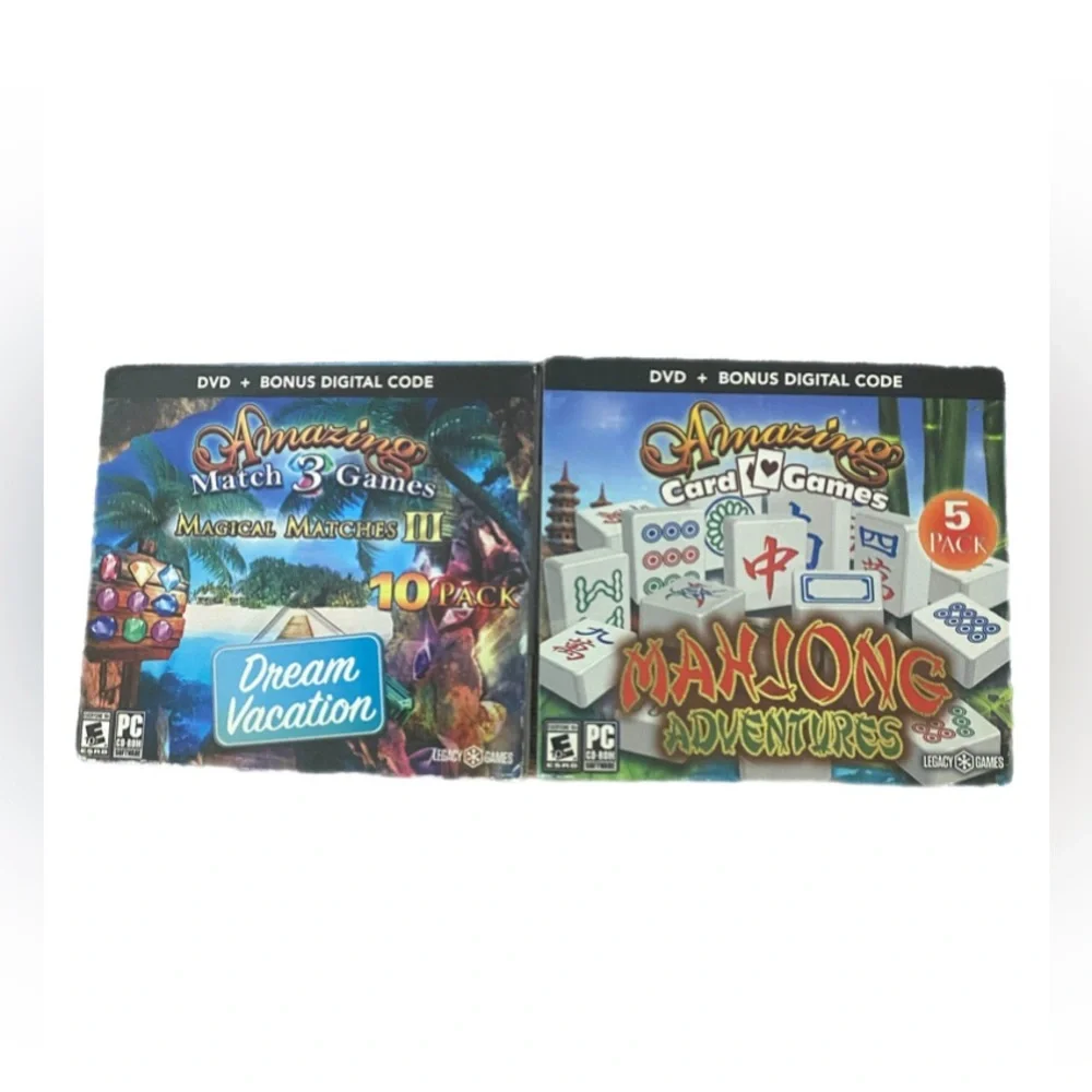 Match 3 Games Dream Vacation/Card Games Mahjong Adventures